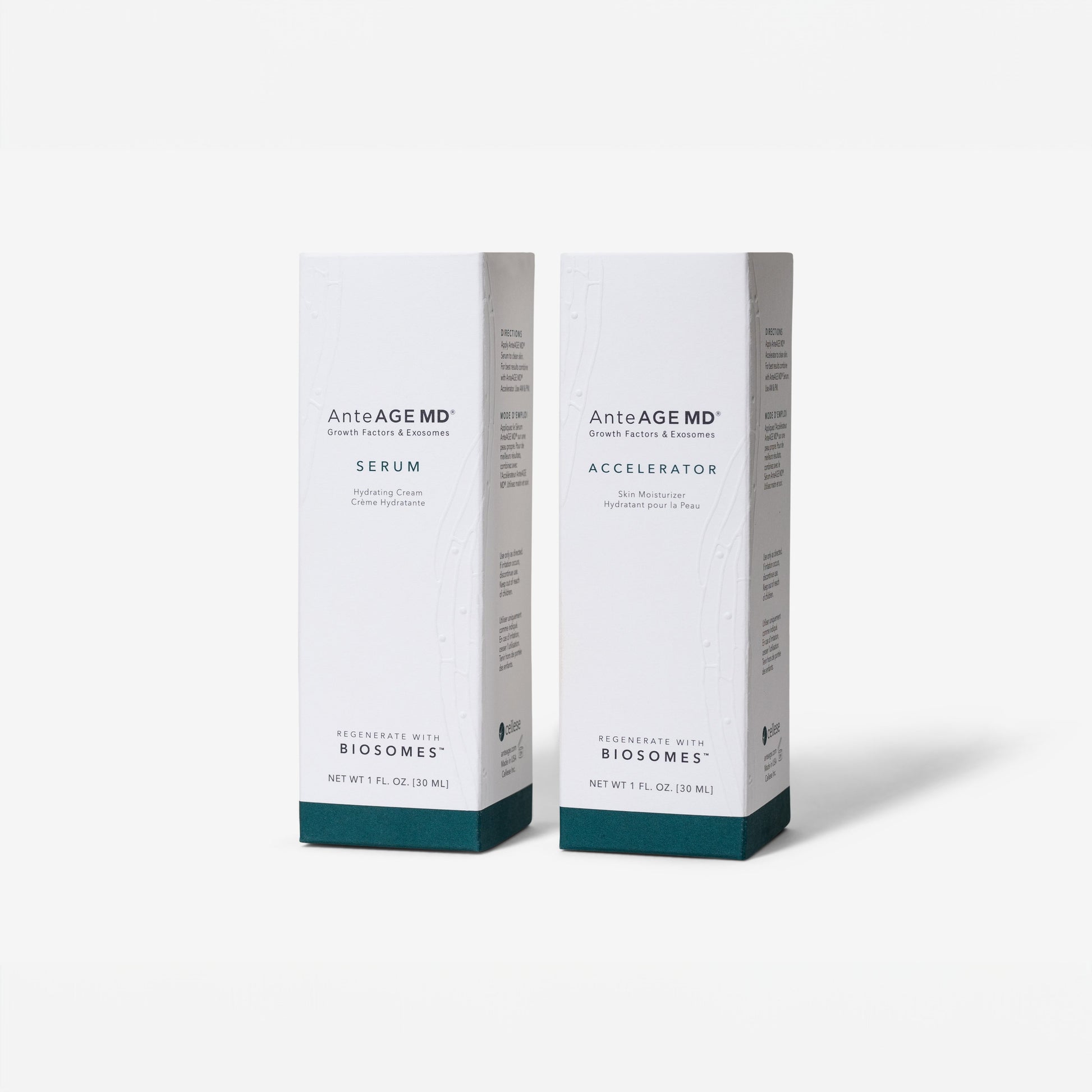 AnteAGE MD® Biosome™ Serum & Accelerator System - Village Skin & Scalp Studio